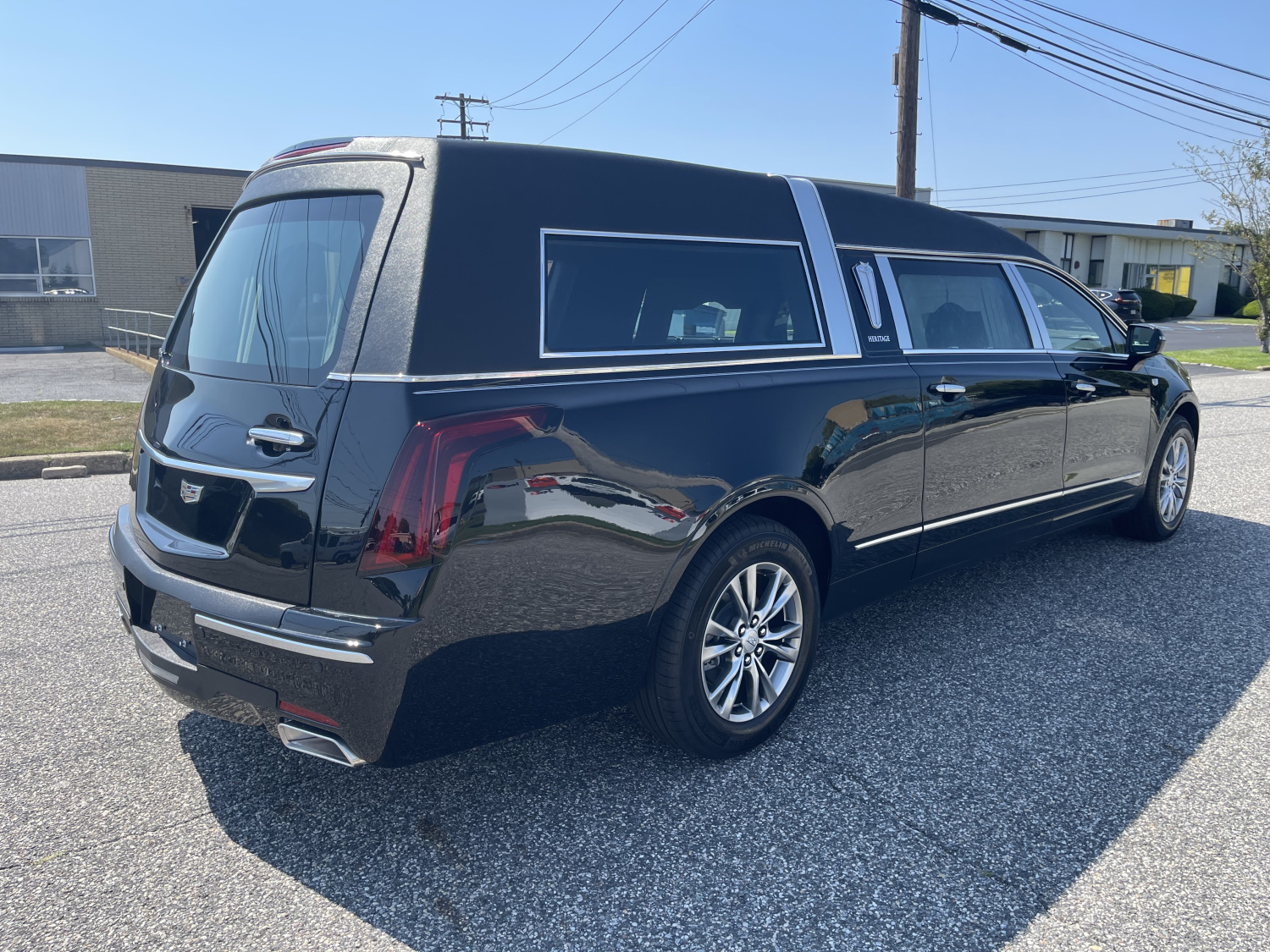 2024 CADILLAC HERITAGE LIMO STYLE WINDOW FUNERAL HEARSE Specialty Hearse