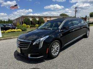 2018 CADILLAC FEDERAL RAISED RUFF SIX DOOR FUNERAL LIMOUSINE